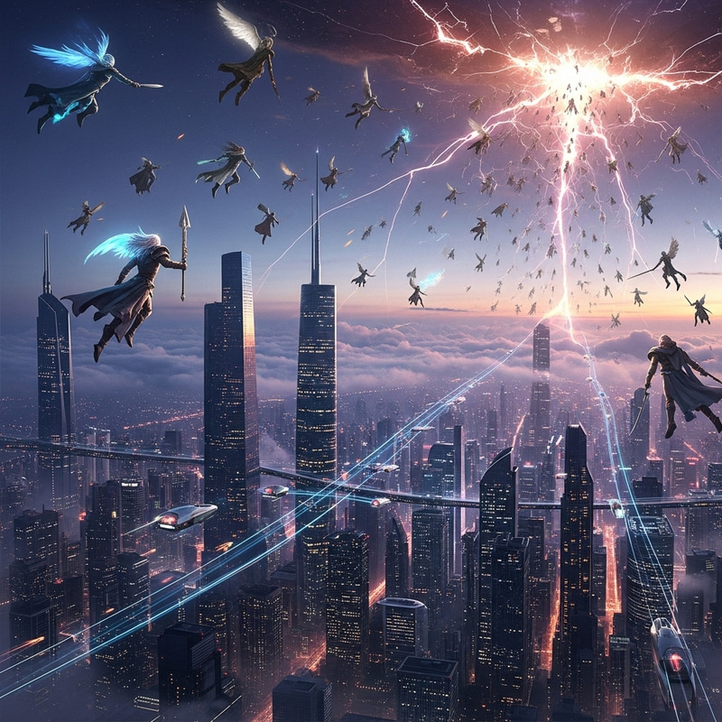 Immortals Attack: Technology Meets the Supernatural Immortals Attack: Technology Meets the Supernatural