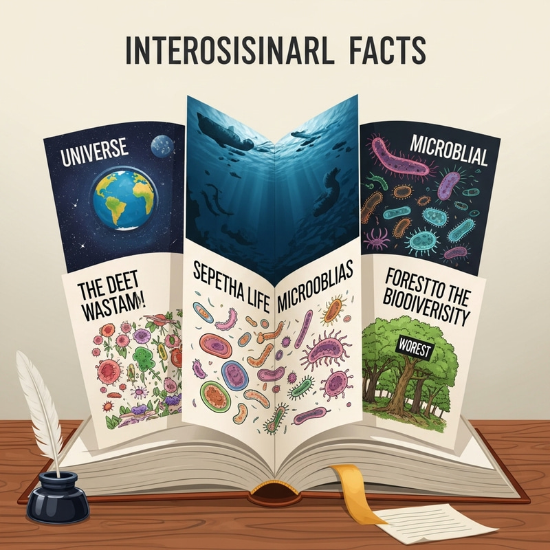 Astounding Facts: Universe, Ocean, Microbial Life & Biodiversity Astounding Facts: Universe, Ocean, Microbial Life & Biodiversity