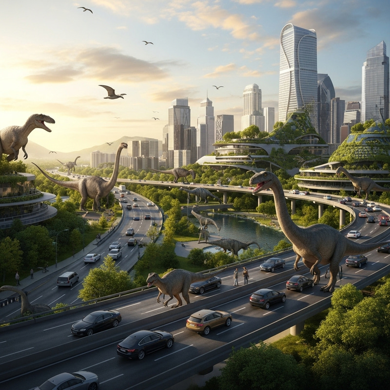 Dinotopia City: Where Modernity Meets Prehistory