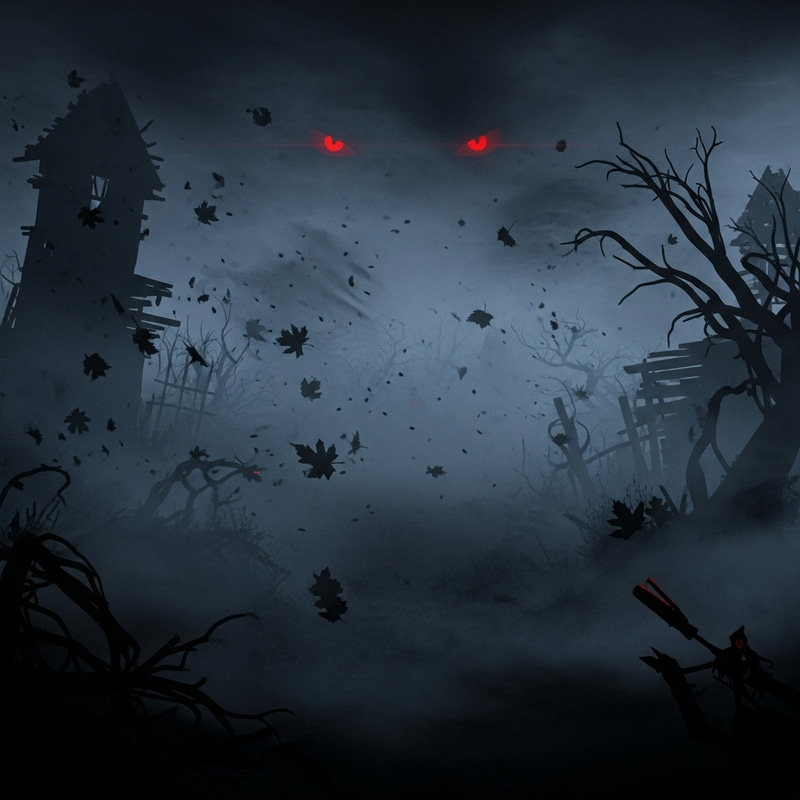 Terrifying Free Fire Image: Survival Battle in Mysterious, Smoky Terrain