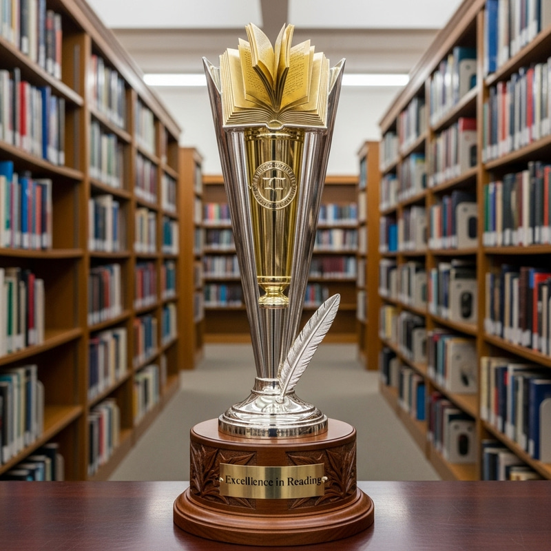 Reading Competition Trophy - Girls' School Winner Reading Competition Trophy - Girls' School Winner