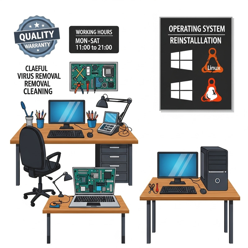 Professional Laptop and Computer Repair Service | Virus Removal, System Cleaning, OS Work Professional Laptop and Computer Repair Service | Virus Removal, System Cleaning, OS Work