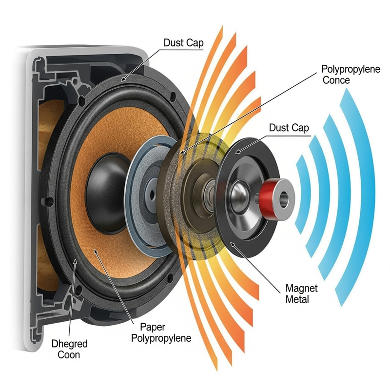 How Speakers Work: Components and Sound Waves Explained