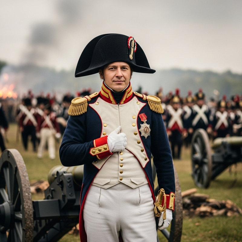 Napoleon Bonaparte | French Military Uniform Portrait