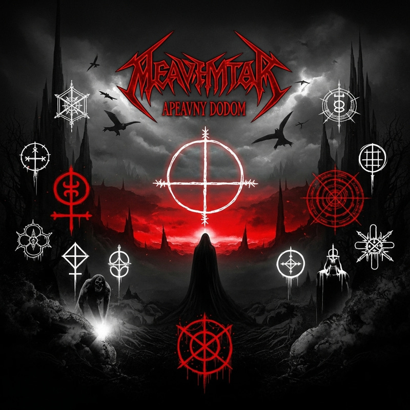 Apocalyptic Thrash Metal Album Art Inspired by Slayer