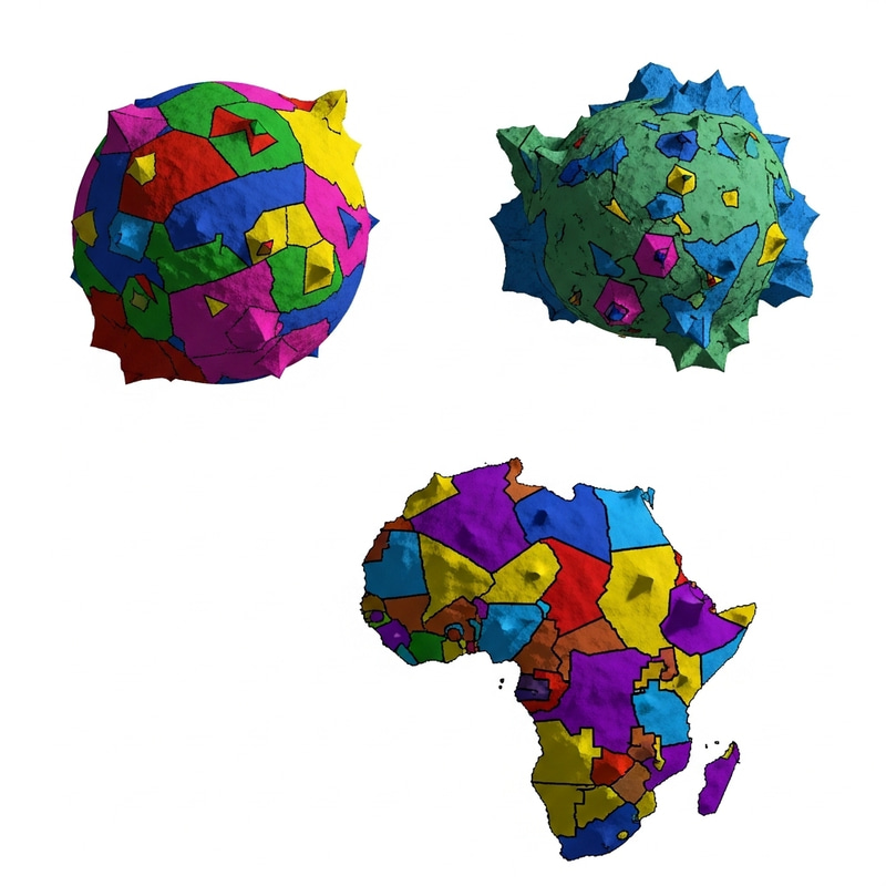 Vibrant Alien Planet | Abstract Art Landscapes with Unique Textures Vibrant Alien Planet | Abstract Art Landscapes with Unique Textures