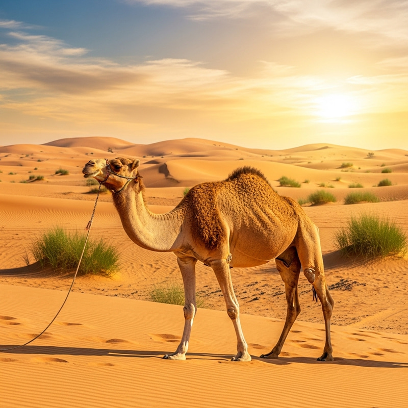 Stunning Camels in Dubai Desert: A Visual Journey