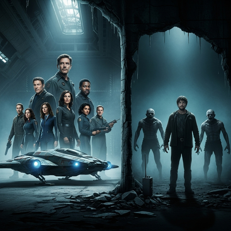 Abandoned Base Specialists and Mutated Monsters on Another Planet Abandoned Base Specialists and Mutated Monsters on Another Planet