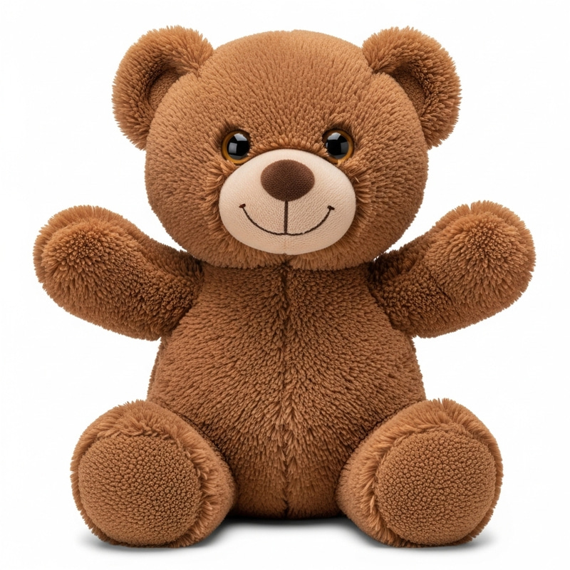 Adorable Brown Teddy Bear | Soft and Cuddly Plush Toy
