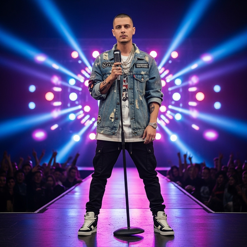 Male Rapper Similar to Favé | Energetic Live Performance Male Rapper Similar to Favé | Energetic Live Performance