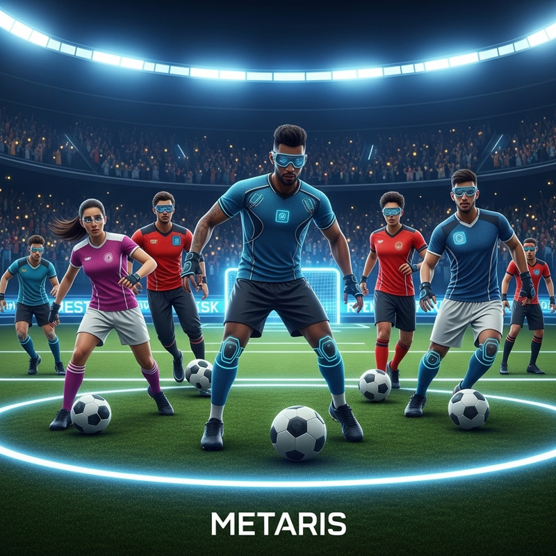 Futuristic Football Metaverse with Diverse Players Futuristic Football Metaverse with Diverse Players
