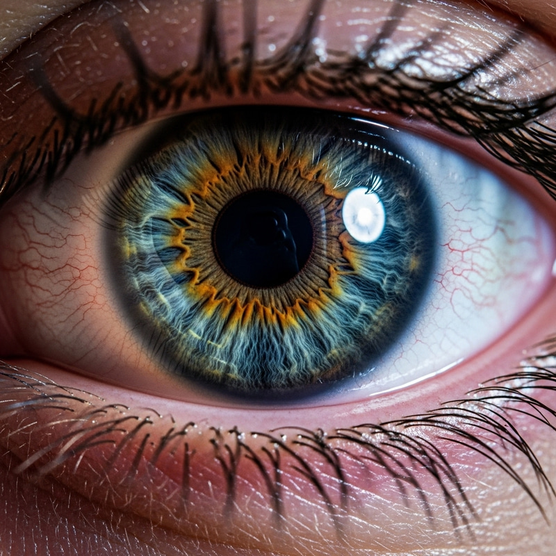 Hyperrealistic Close-Up of a Surreal Eye