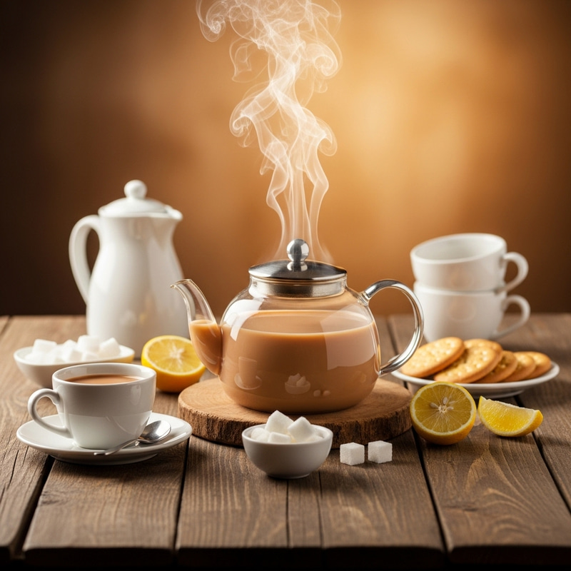 Cozy Afternoon Milk Tea Party: Warm & Creamy Delight Cozy Afternoon Milk Tea Party: Warm & Creamy Delight