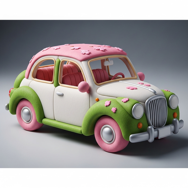 Mochi Car: A Unique Conceptual Art Piece