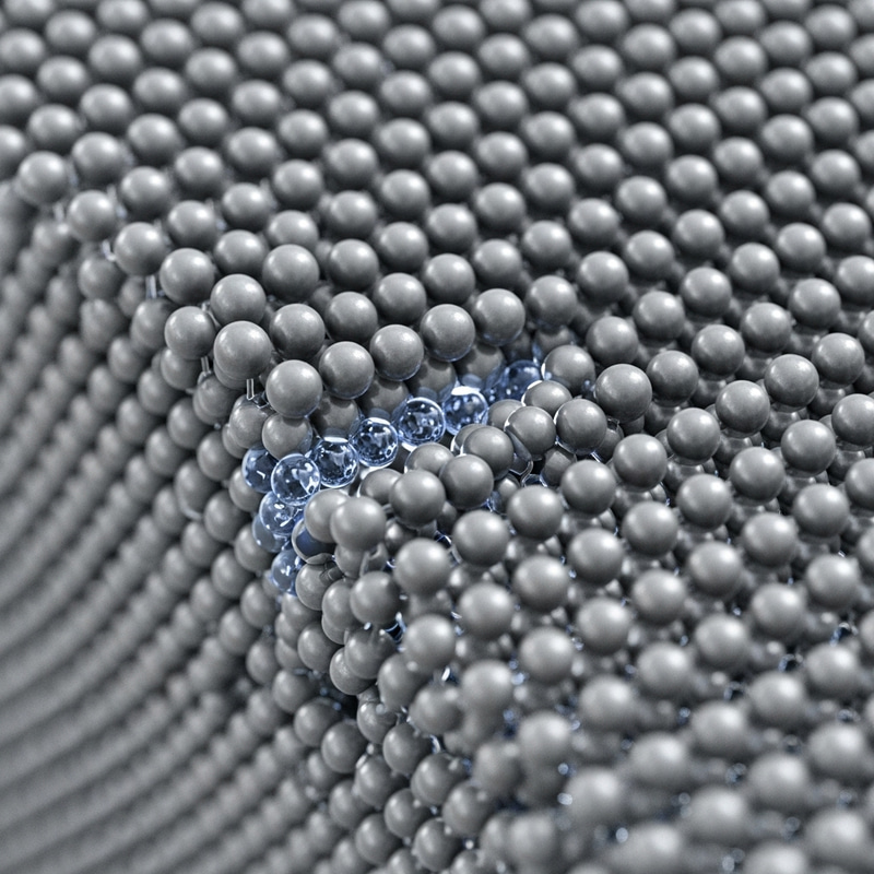 Visual Overview: Crystal Lattice Edge Dislocation Insight