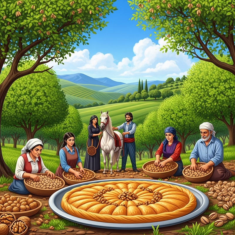 Baklava of Harmony: Culinary Journey Among Pistachio Groves Baklava of Harmony: Culinary Journey Among Pistachio Groves