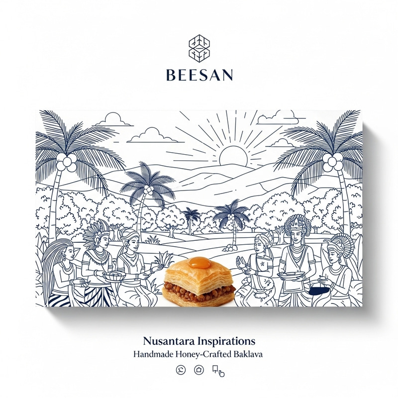 Opulent Nusantara Baklava Packaging & UI/UX Experience Opulent Nusantara Baklava Packaging & UI/UX Experience