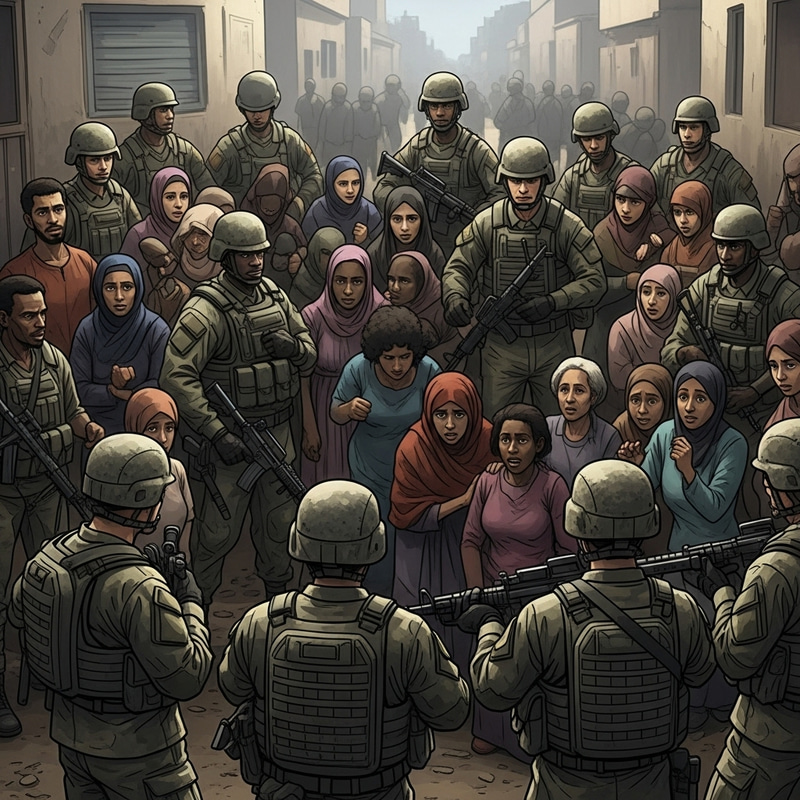 Russian Soldiers Defend Civilians with Bravery and Unity Russian Soldiers Defend Civilians with Bravery and Unity