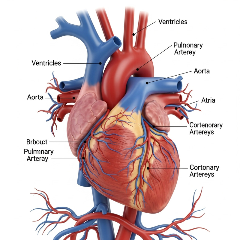 Human Heart and Blood Vessels: An In-depth Visual Guide Human Heart and Blood Vessels: An In-depth Visual Guide