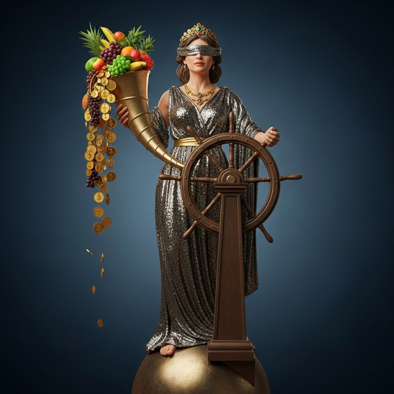 Fortuna Personified: Artistic Interpretation of Humanized Fortune Fortuna Personified: Artistic Interpretation of Humanized Fortune