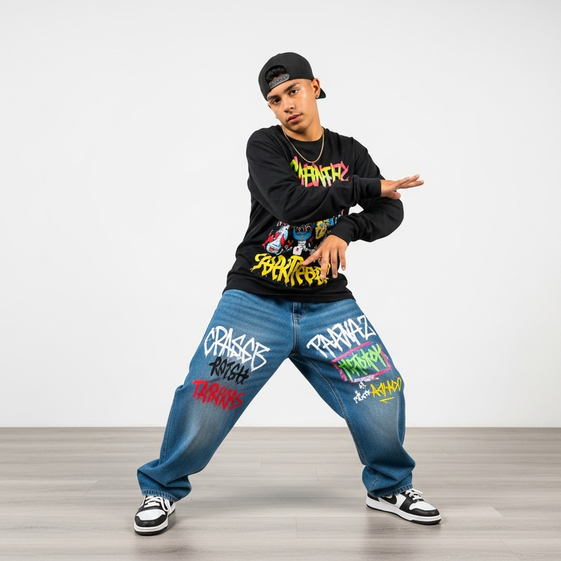 Urban Culture Street Dance Routine | Hip Hop Baggy Jeans Style