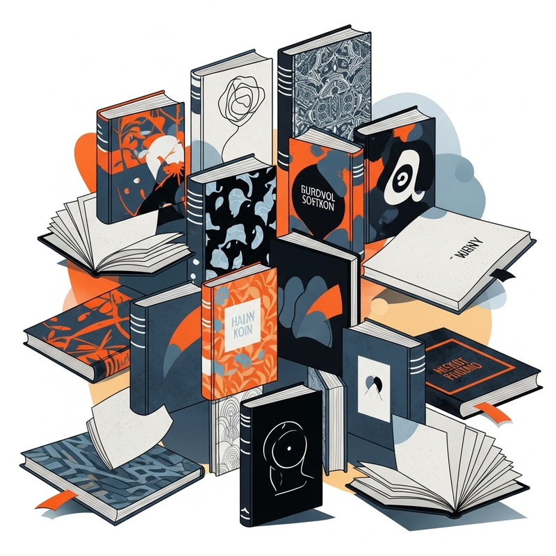 Abstract Books: Artful Cover Designs and Literary Chaos Abstract Books: Artful Cover Designs and Literary Chaos