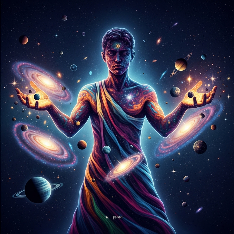 Psychedelic Universe: Divine Creation by Cosmic Deity Psychedelic Universe: Divine Creation by Cosmic Deity