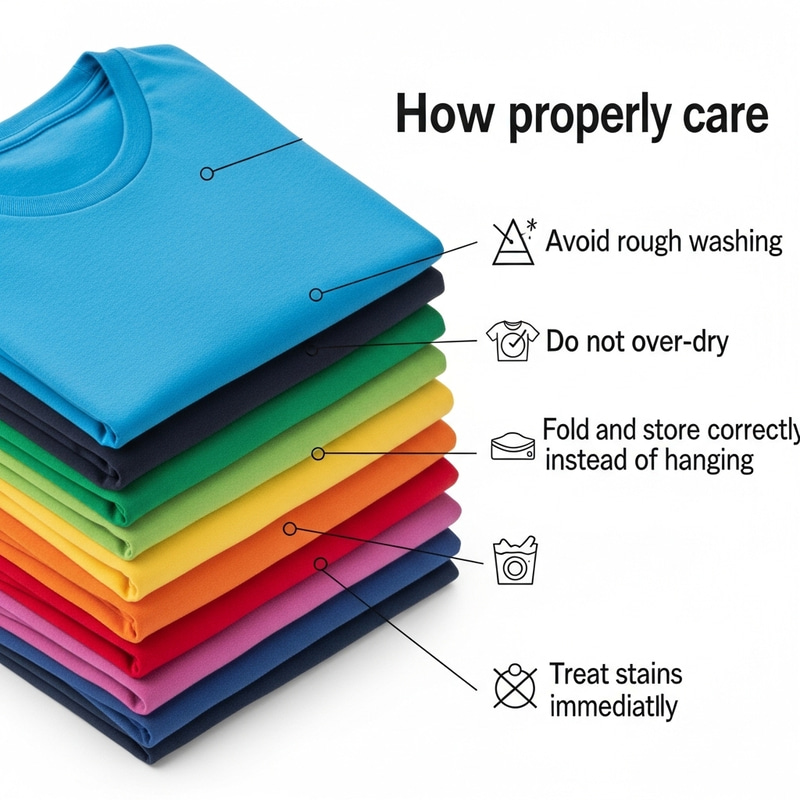 Tips to Preserve Your T-Shirts: Simple Techniques