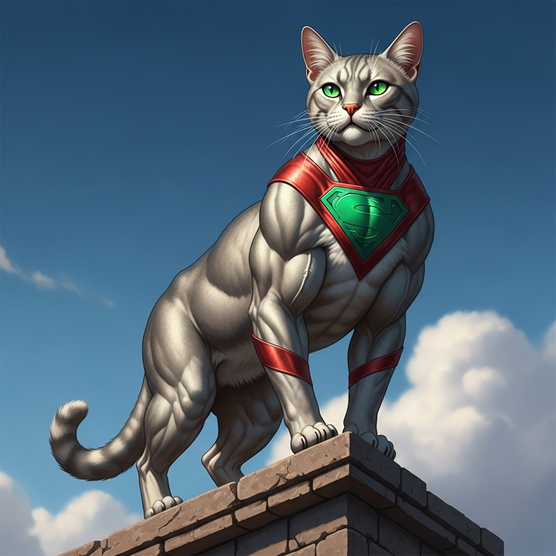 Super Cat: A Majestic Feline Marvel Super Cat: A Majestic Feline Marvel