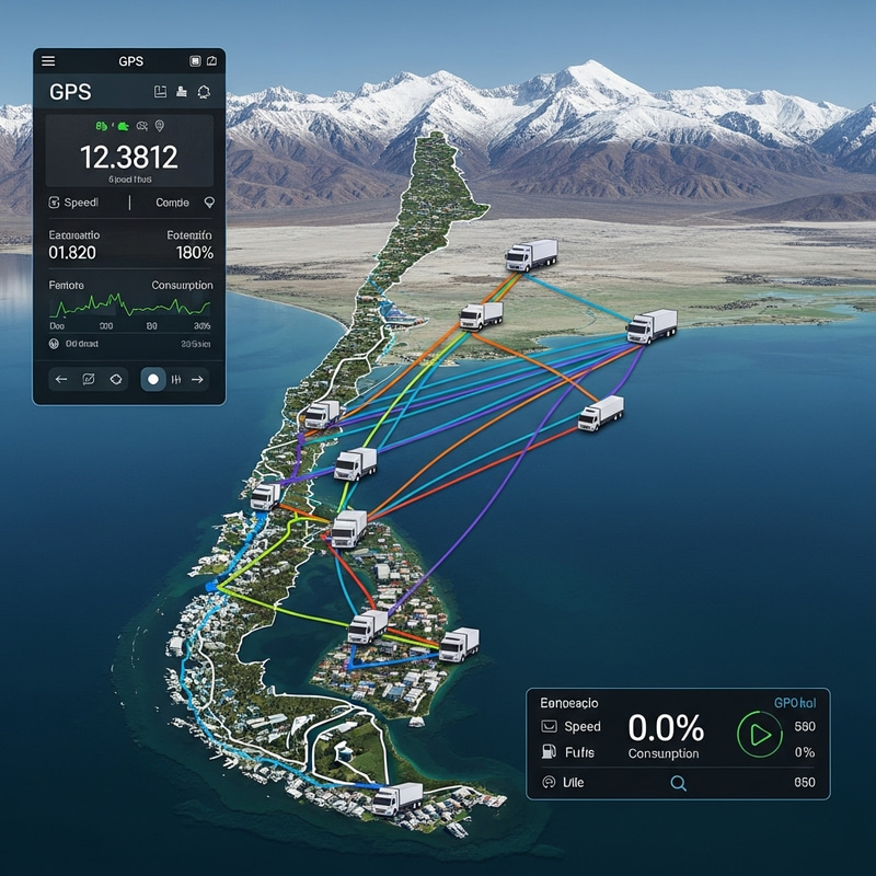 GPS Truck Tracking in Chile: Navigate the Diverse Landscapes GPS Truck Tracking in Chile: Navigate the Diverse Landscapes