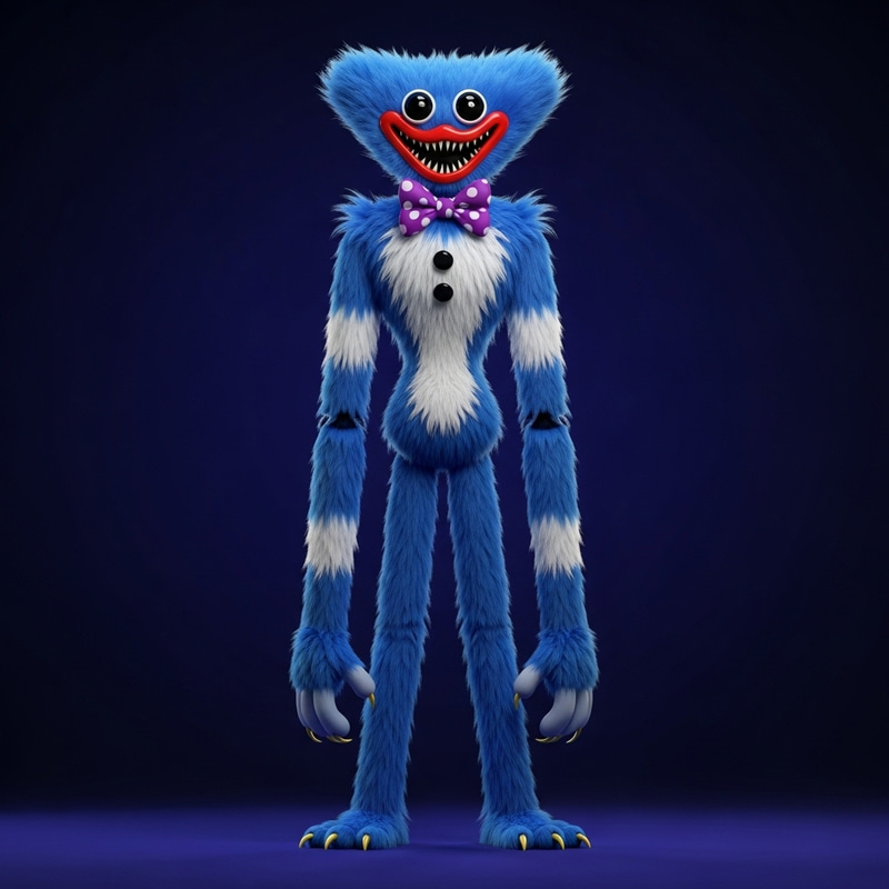 Huggy Wuggy Poppy Playtime Character Huggy Wuggy Poppy Playtime Character