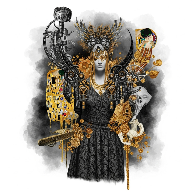 Cyberpunk Art Collection Inspired by Giger, Gaudi & More