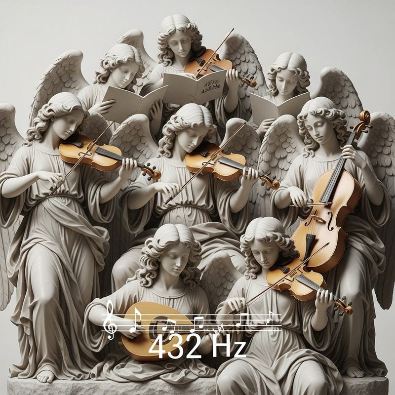 Choir of Marble Angels Playing Instruments in 432Hz Harmony