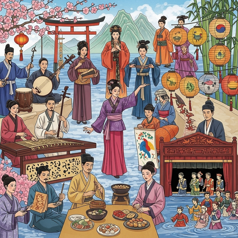 Exploring East Asian Arts, Culture & Traditions