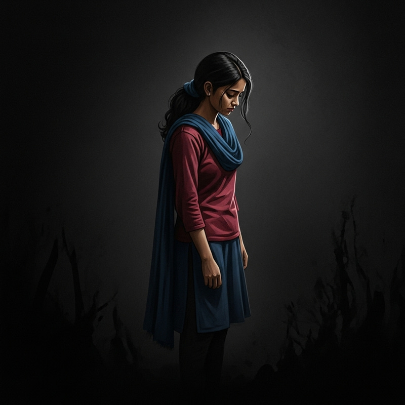 Girl in Shadows: Dimple's Struggle with Darkness & Depression | YourWebsite Girl in Shadows: Dimple's Struggle with Darkness & Depression | YourWebsite