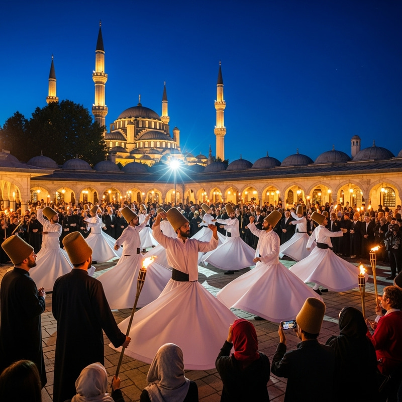 Mevlana Festival: Spiritual Gathering of Whirling Dervishes in Turkey Mevlana Festival: Spiritual Gathering of Whirling Dervishes in Turkey