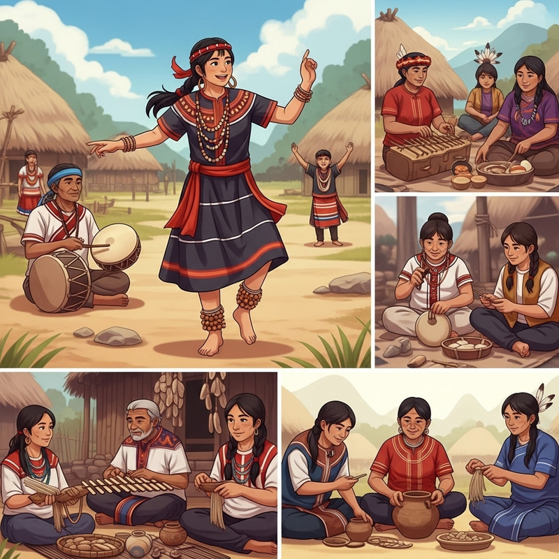 Cultural Exchange: Engaging in Traditional Activities with Asian Teenage Girl Cultural Exchange: Engaging in Traditional Activities with Asian Teenage Girl