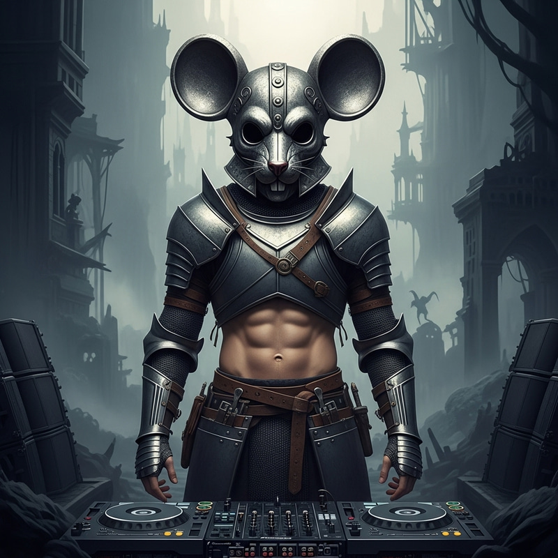 Deadmau5 Transformed into Dark Souls Character Deadmau5 Transformed into Dark Souls Character
