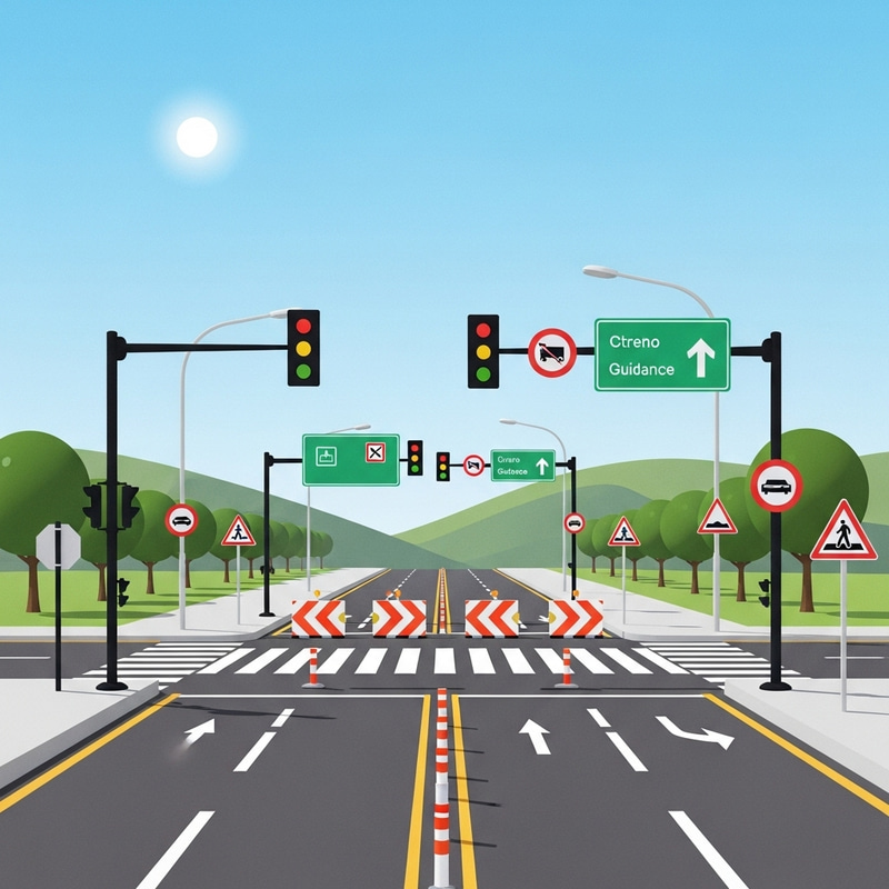 Road Safety Infrastructure in Colombia - Geometric Minimalist Design Road Safety Infrastructure in Colombia - Geometric Minimalist Design