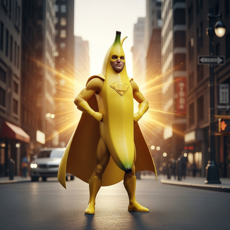 Plátano Héroe: The Banana-Themed Superhero