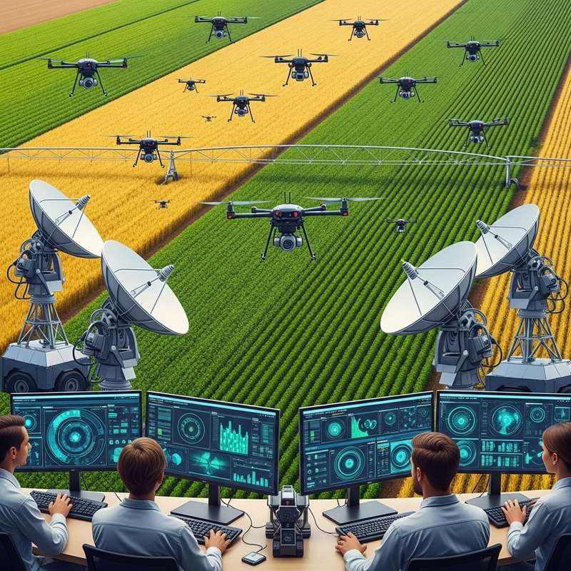 Plantation Monitoring with Remote Sensing Technology