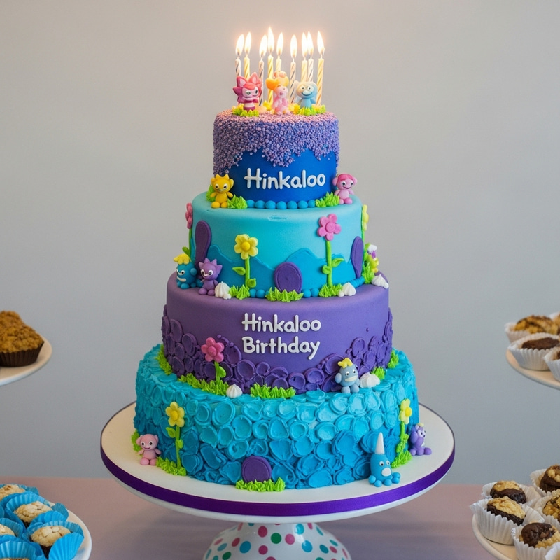 Hinkaloo Birthday Cake - Whimsical and Magical Design