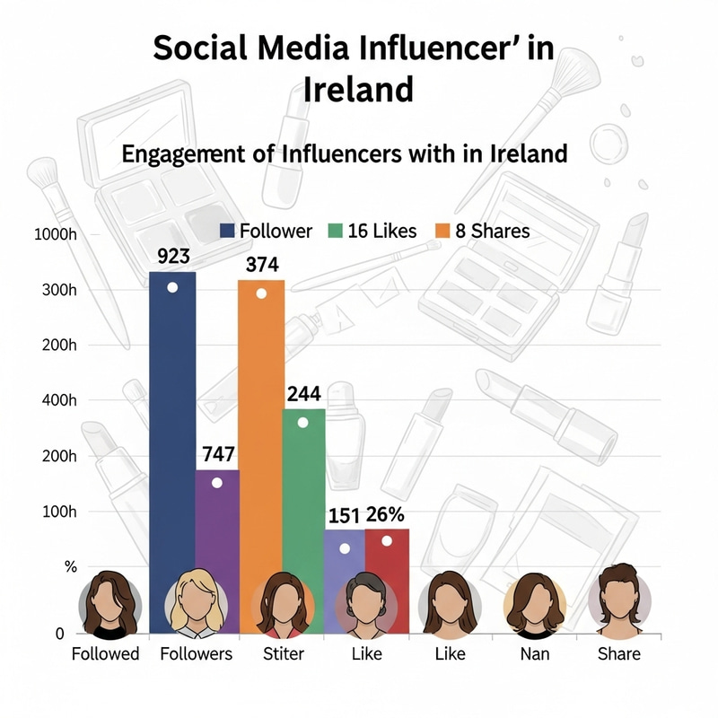 Social Media Influencers in Ireland Engagement Data Graph Social Media Influencers in Ireland Engagement Data Graph