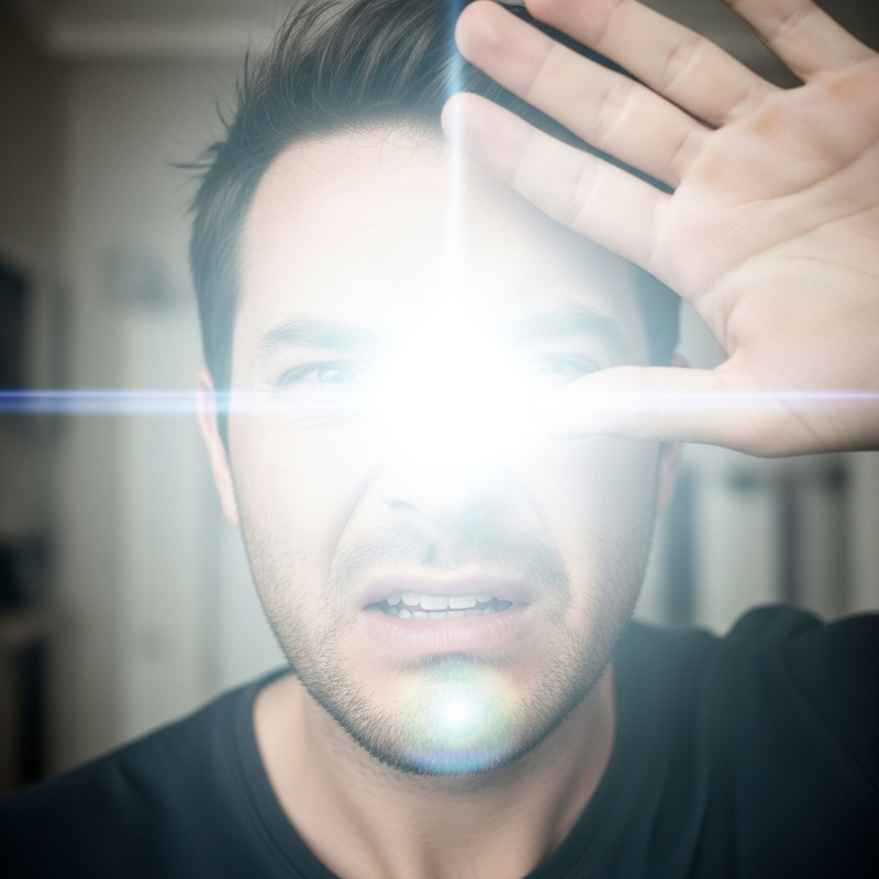 Sudden Flash of Light Causes Temporary Blindness