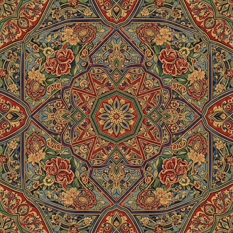 Mughal Motif Decor: Rich Patterns & Colors