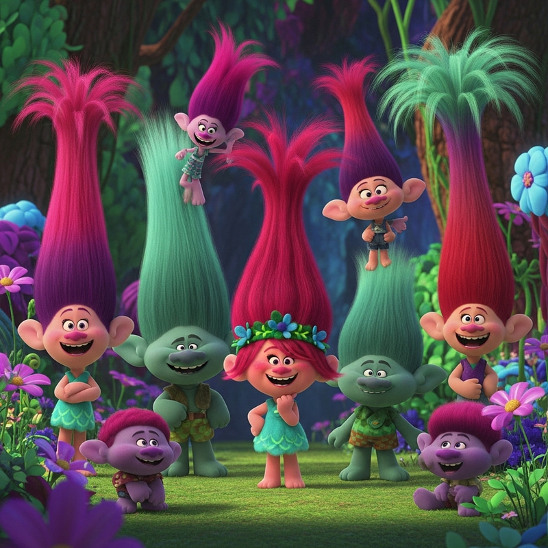 DreamWorks Trolls Movie - Fun Characters and Adventure