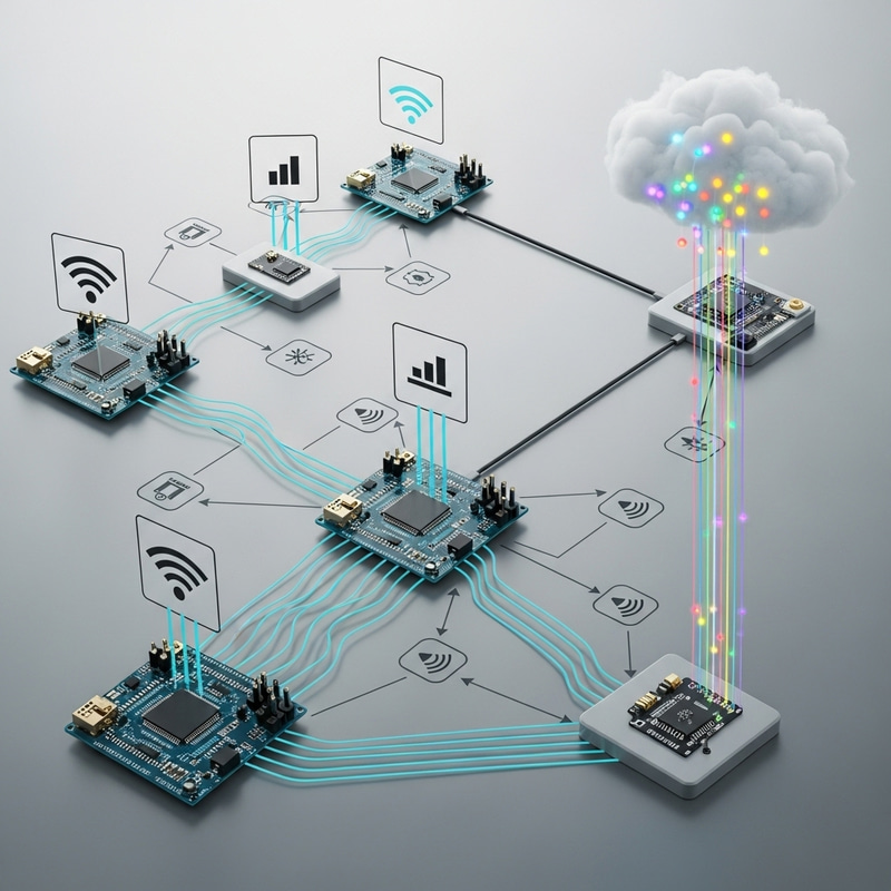 Wireless Communication: Sensors, Microcontrollers & Cloud Integration Wireless Communication: Sensors, Microcontrollers & Cloud Integration