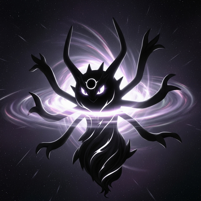 Voidarach - Dark/Psychic Pokémon with Gravity Manipulation Abilities Voidarach - Dark/Psychic Pokémon with Gravity Manipulation Abilities