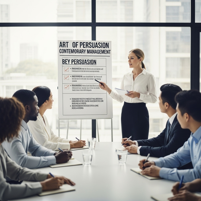 Modern Management: Persuasion Techniques in Contemporary Leadership