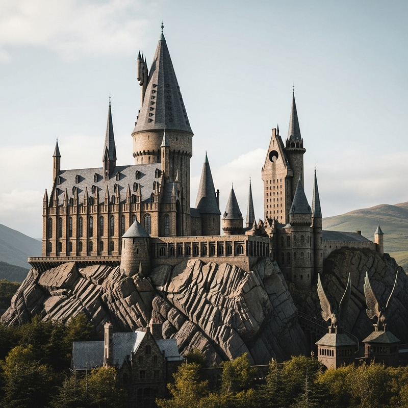 Hogwarts Castle: A Majestic Magical School & Ancient Fortress Hogwarts Castle: A Majestic Magical School & Ancient Fortress